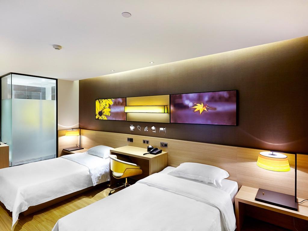 7Days Premium Shenzhen High New Science And Technology Park Subway Station Hotell Eksteriør bilde